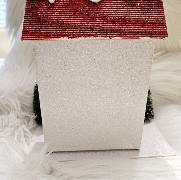 Vintage Large Christmas Putz Cardboard House - Picture 8 of 12